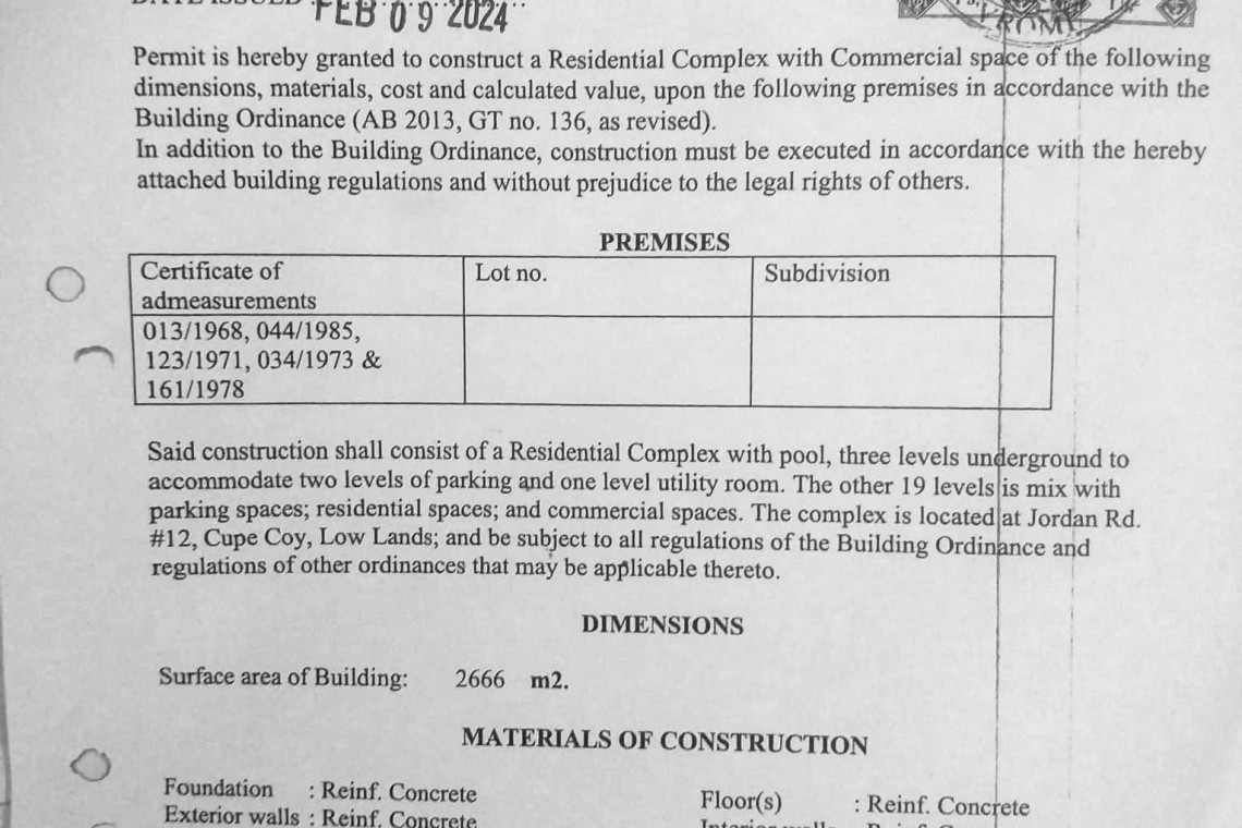 Doran issued residential permit for  18-story hotel against policy advice